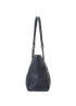 Turnlock Chain Tote, &pound;130, Handbags, Navy, Leather, Side view
